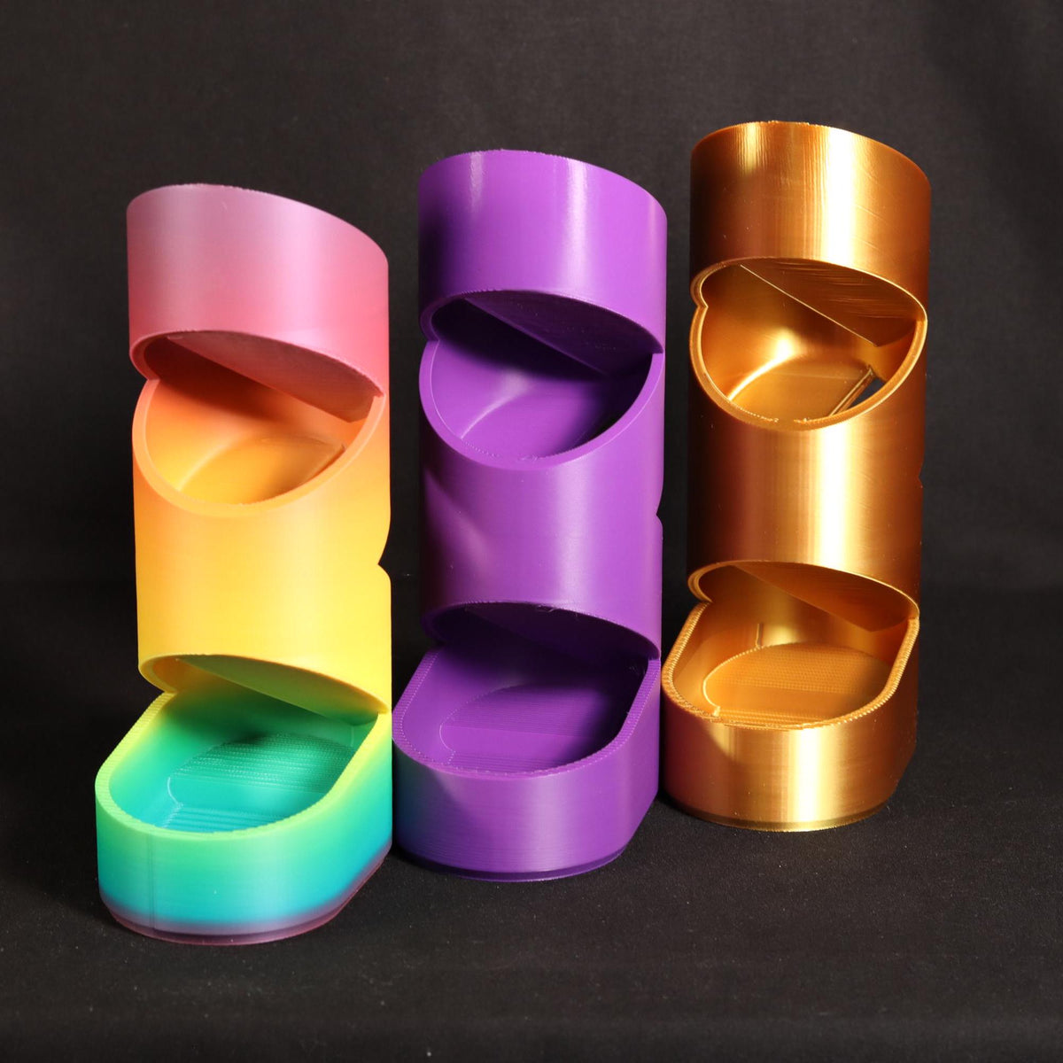 Spiral Dice Tower, 3D Printed RPG Gaming Accessory