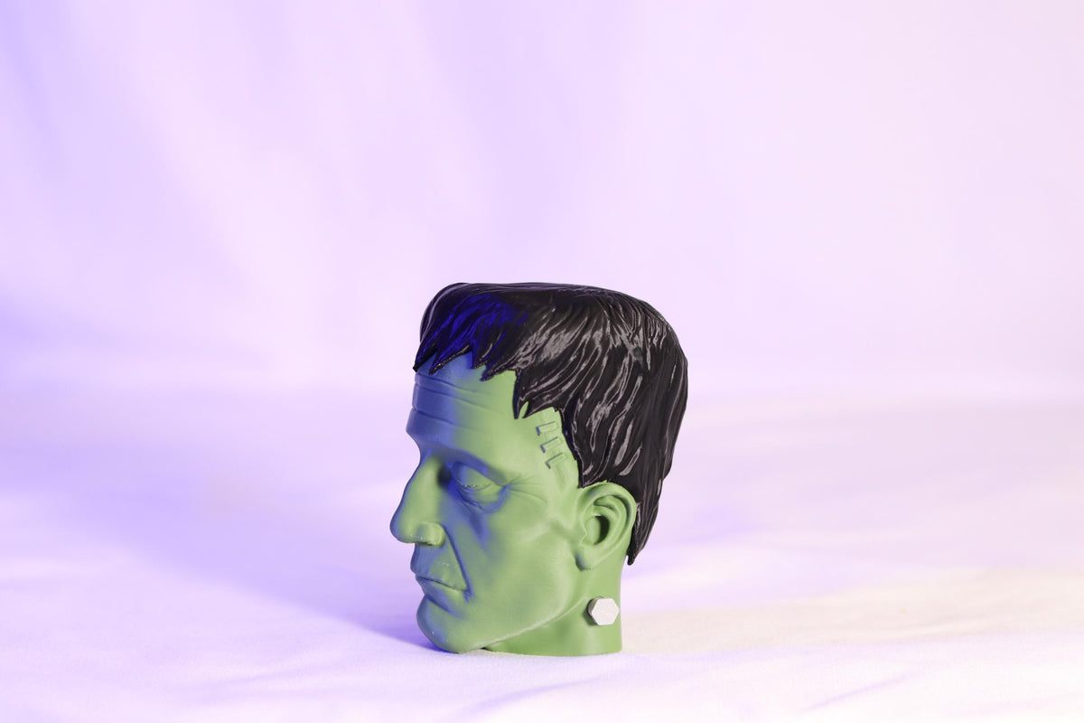 Frankenstein Monster Headphone Stand Gothic Desk Decor Horror Figure