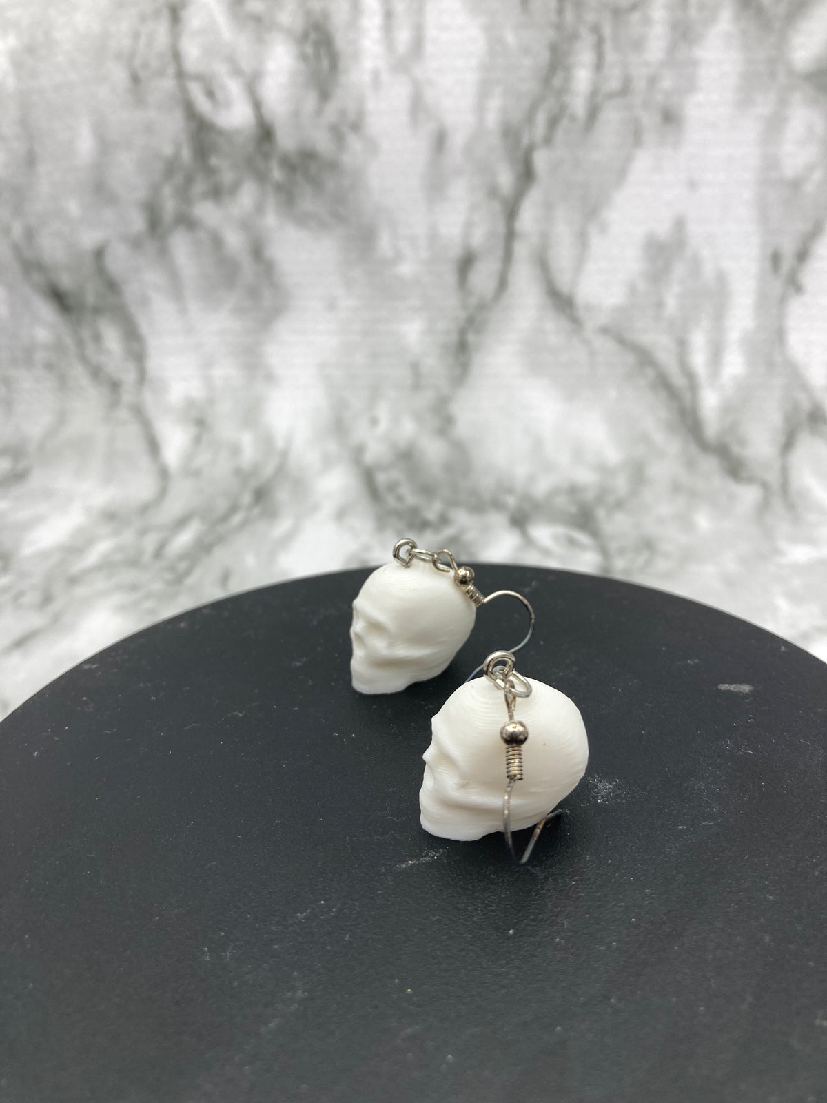 Skull Earrings Gothic Jewelry Unique Handmade Halloween Earrings Perfect Punk Rock Fashion Spooky Accessories Gift for Gothic Skull Lovers