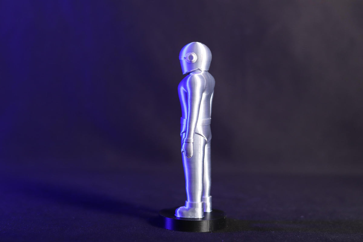 Gort The Robot With Base The Day the Earth Stood Still SciFi Figure Klaatu Barada Nikto Collectible Robot Perfect Gift for SciFi Fans Robot