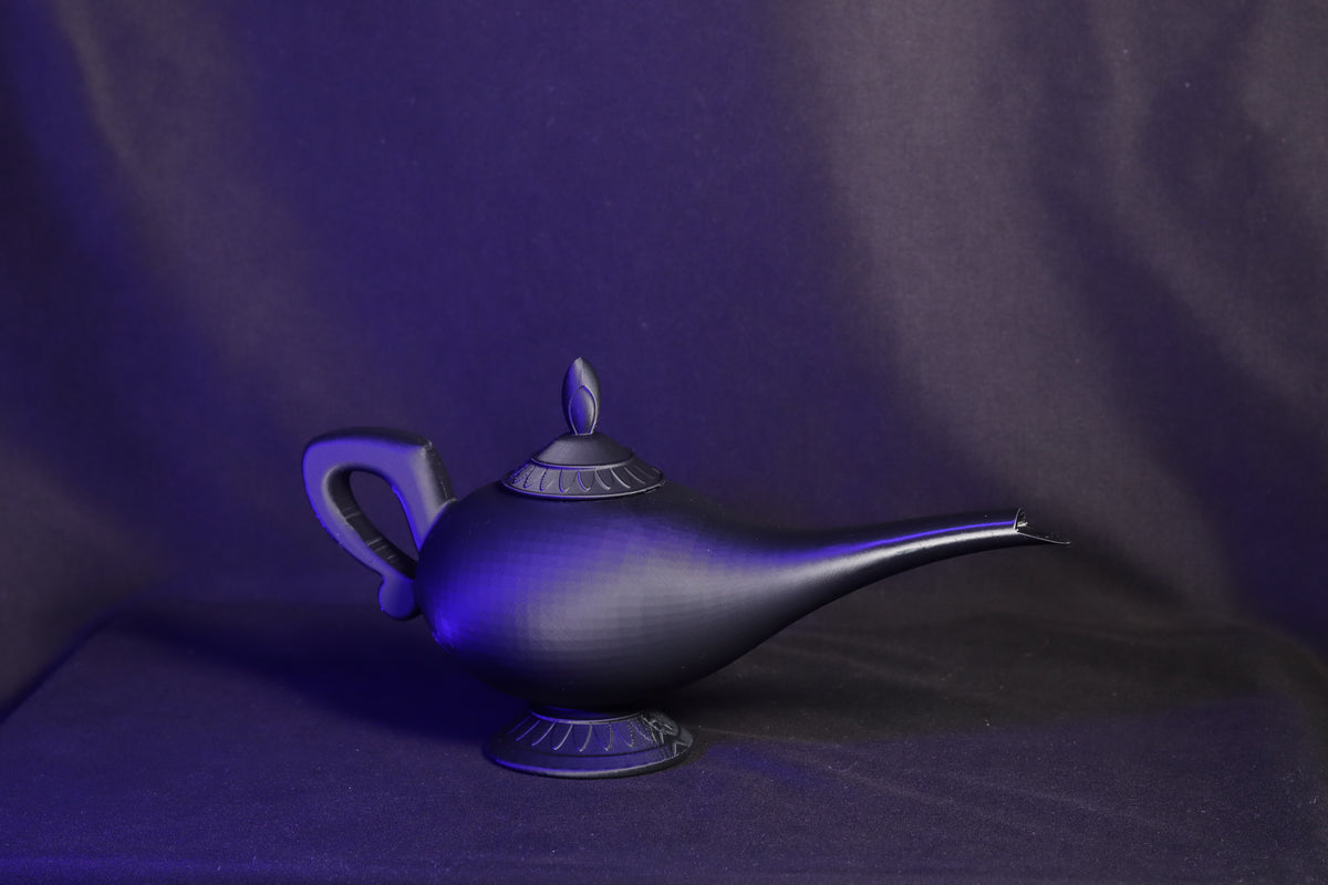 Magic Lamp Aladdin Inspired Lamp Unique Decor Disney Fans Gift Collectible Aladdin Lamp Home Decor Fantasy Room Decoration
