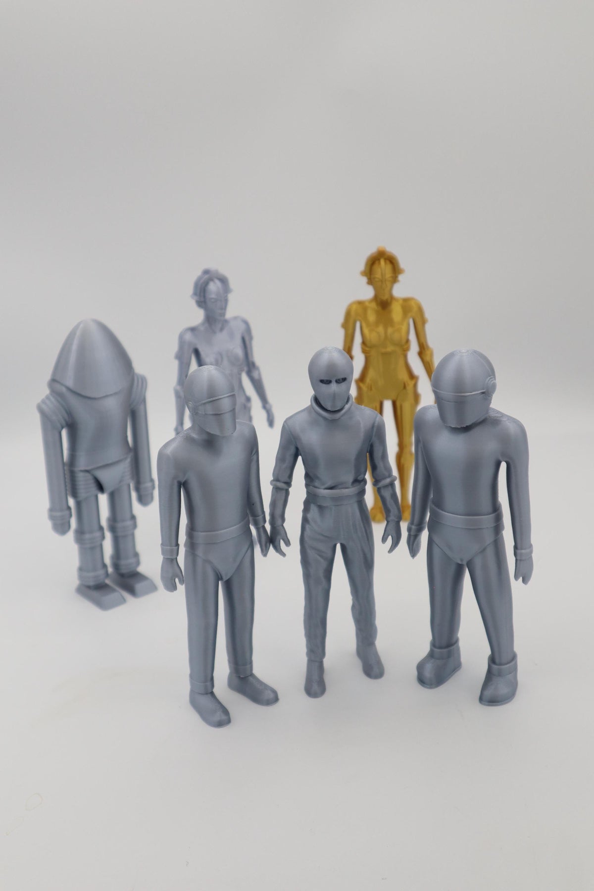 Gort Robot From The Day the Earth Stood Still Sci-Fi Decor Collectible Robot Klaatu Barada Nikto Movie Memorabilia Perfect for Sci-Fi Fans