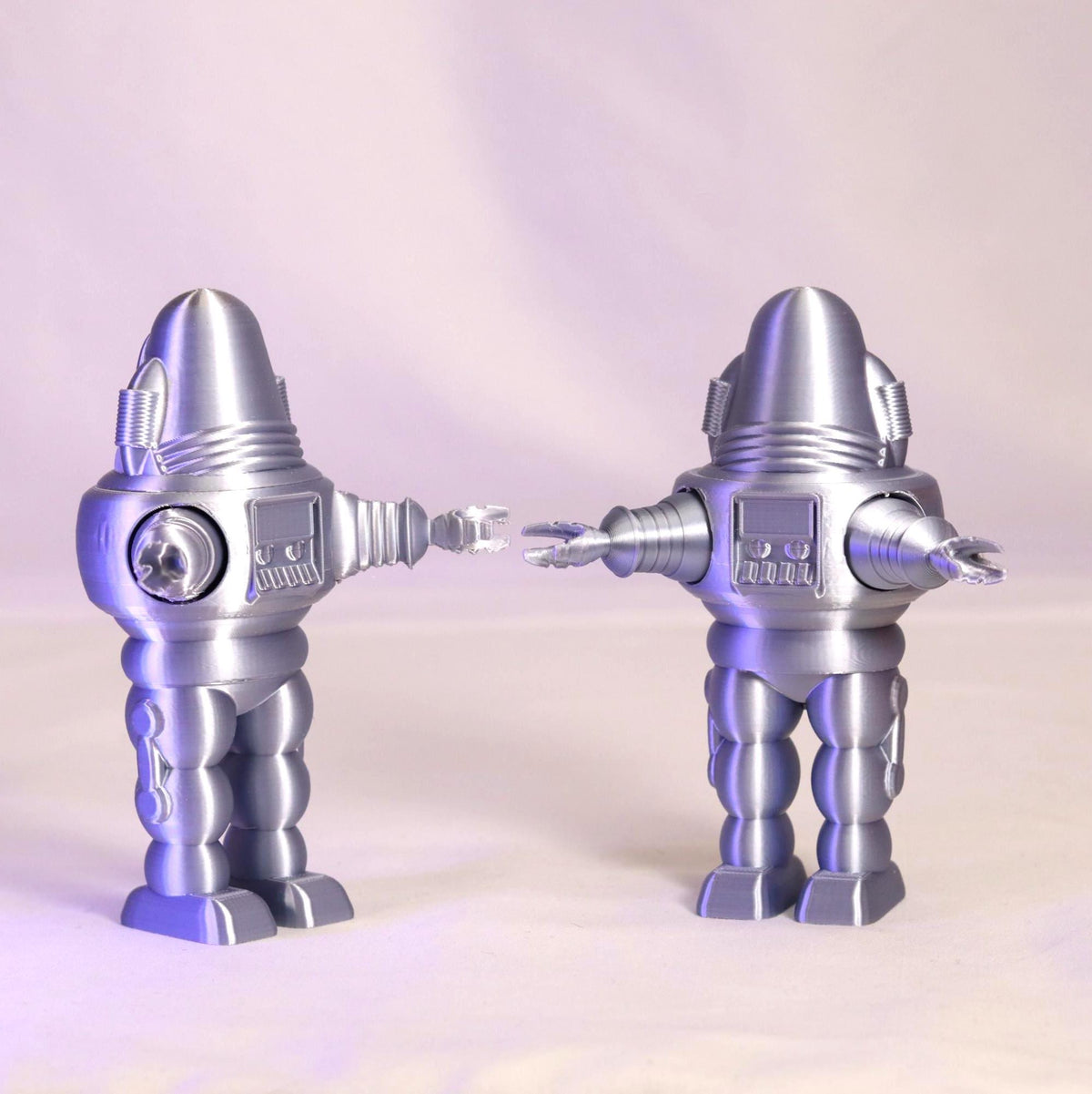 Robby the Robot Retro Robot Figure Sci Fi Desk Decor Collectible Display