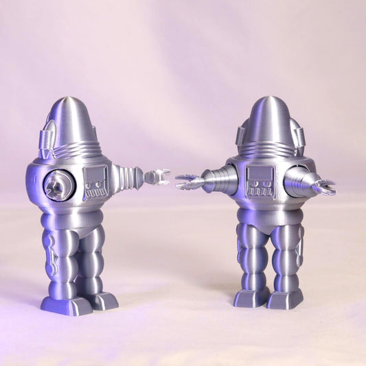 Robby the Robot Retro Robot Figure Sci Fi Desk Decor Collectible Display