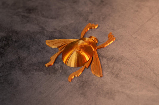 Golden scarab beetle charm for Aladdin enthusiasts Egyptian-inspired Aladdin Golden Scarab charm