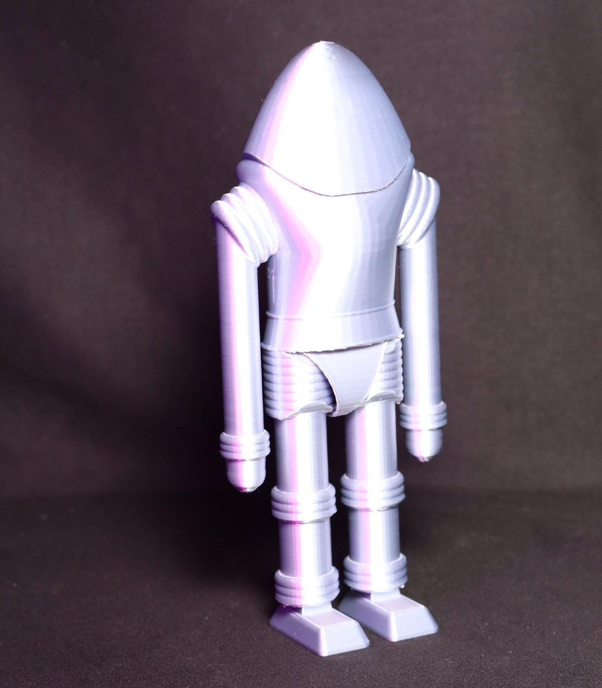 Earth vs the Flying Saucers Robot Figure Retro Sci Fi Movie Collectible