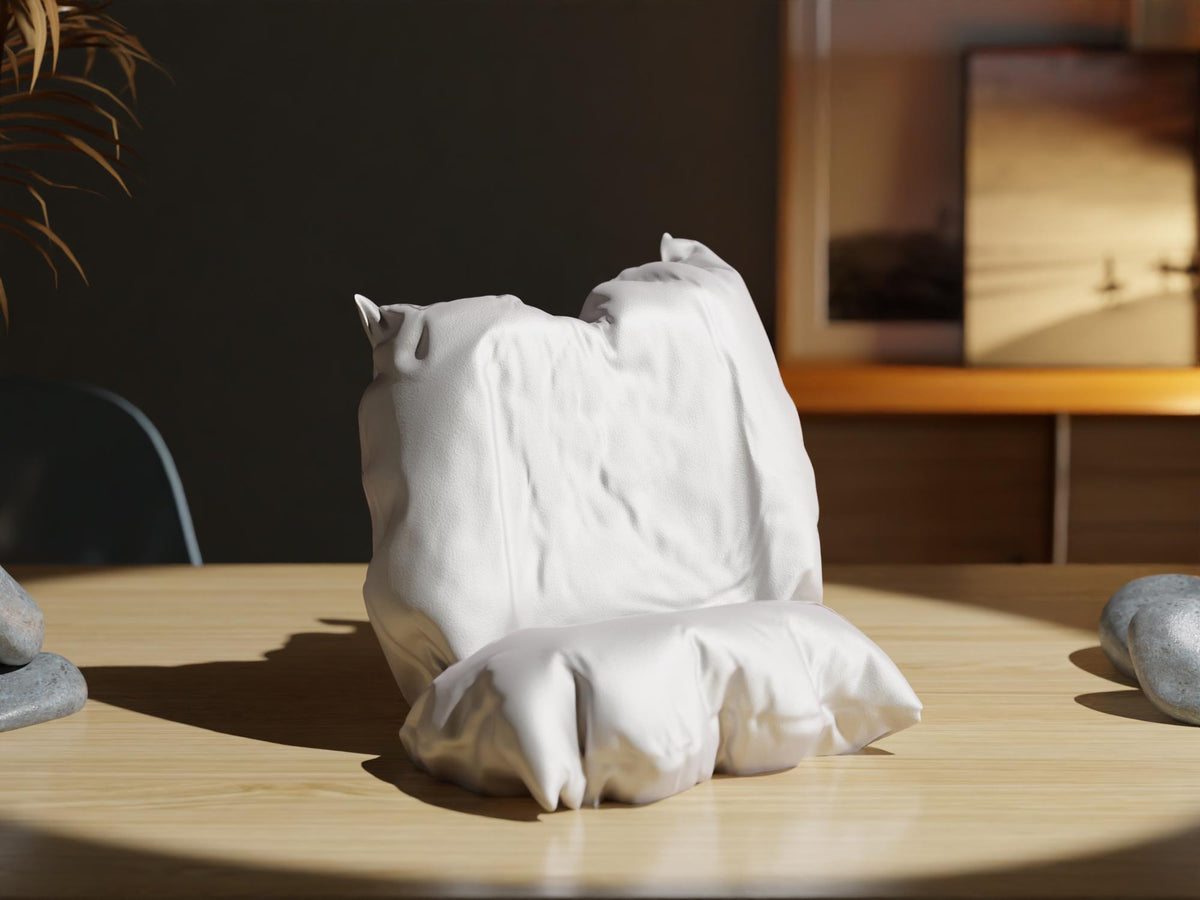 Cozy Pillow Smartphone Holder Hands-Free Phone Stand Mobile Device Rest Perfect for Bed Couch or Desk