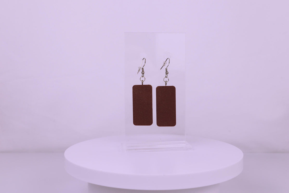 Cosmic Brownie Dangle Earrings: 90s Nostalgic Snack Jewelry