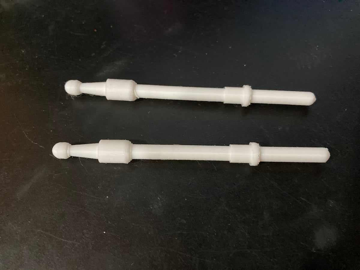 STAR WARS Kenner Republic Gunship Front Cannons, Vintage Replacement Part