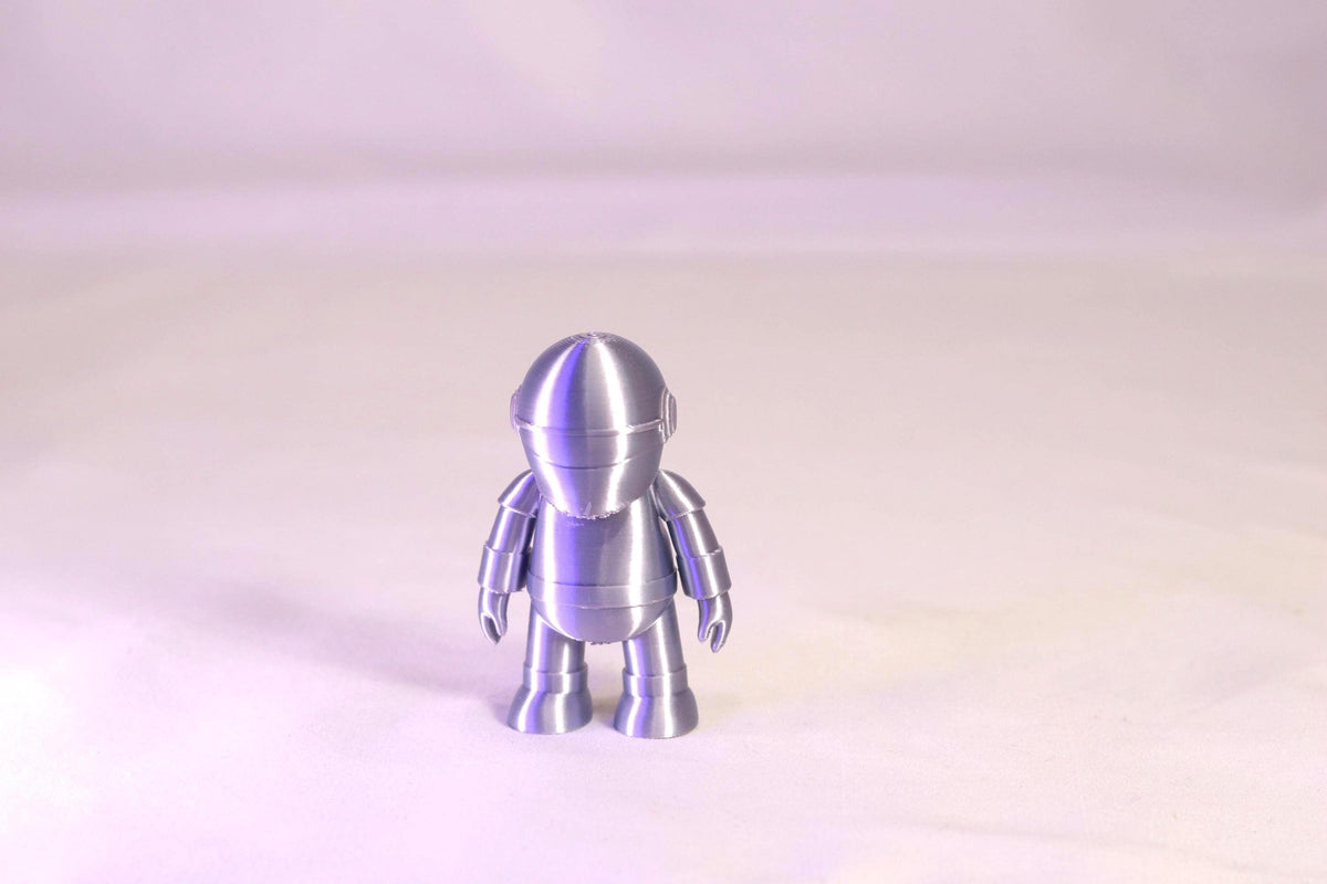 Gort The Robot Chibi Robot Figure Retro Sci Fi Desk Decor Collectible