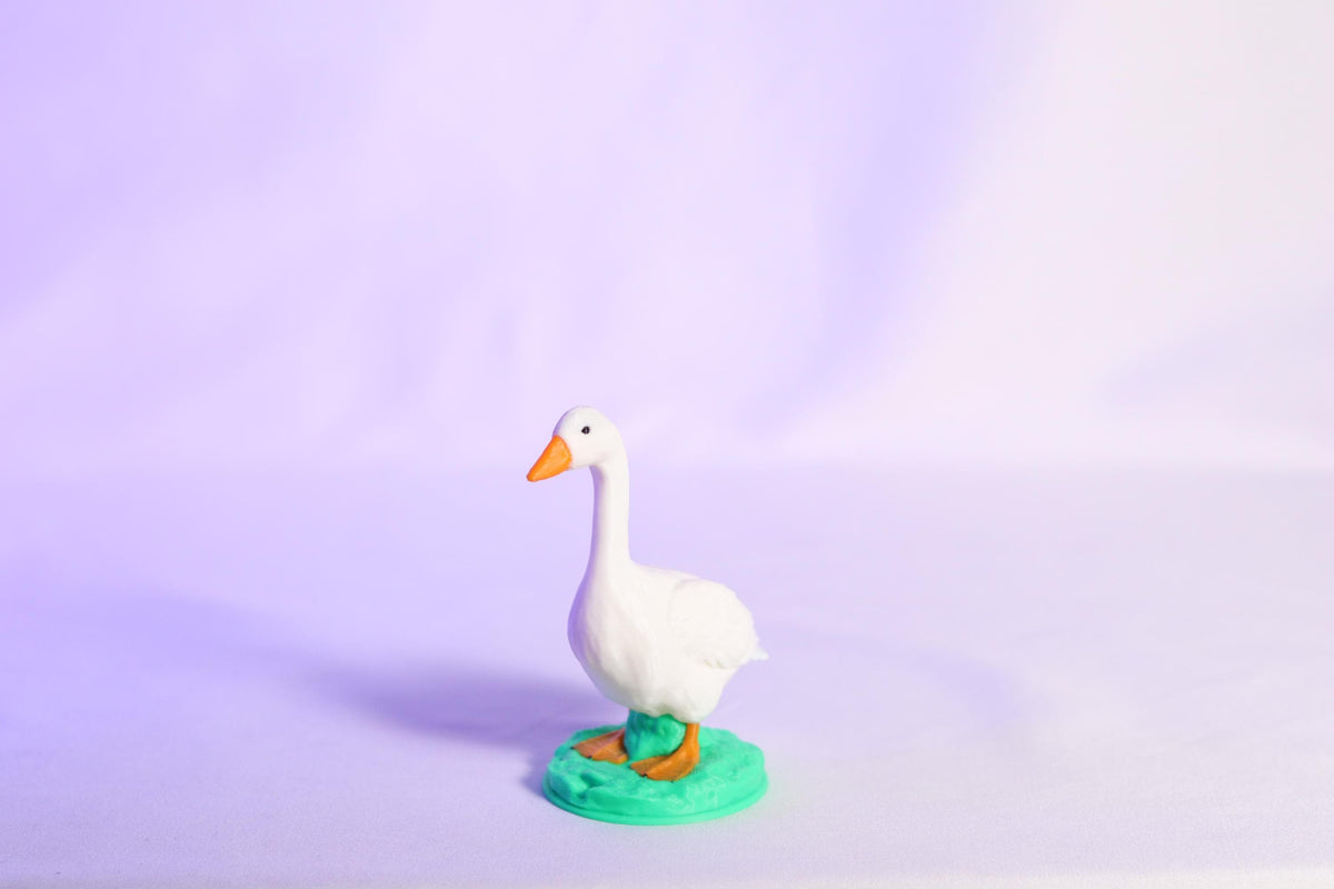 Desk Goose Sculpture Office Decor Home Gift Animal Figurine