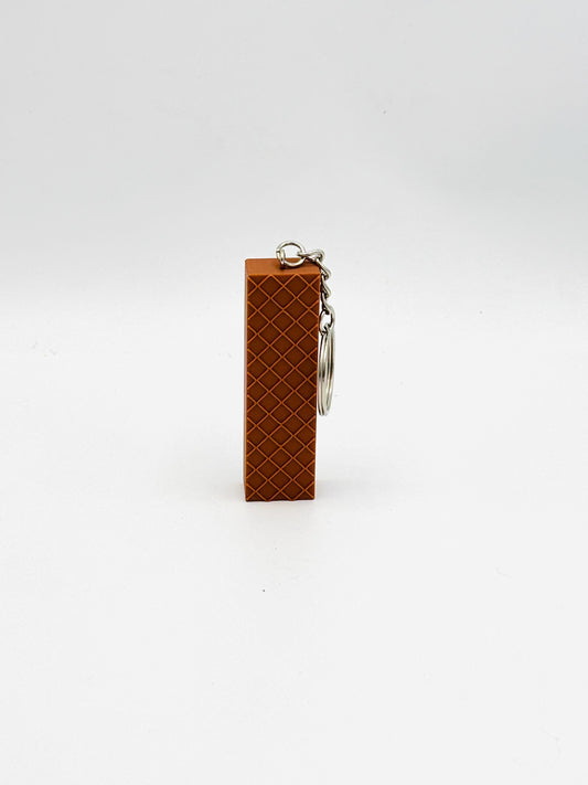 Nutty Buddy Keychain Fun Snack-Themed Accessory Unique Gift for Dessert Lovers Compact and Lightweight Novelty Keychain