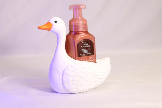 Goose Soap Holder for Bath and Body Works Foaming Soap Farmhouse Sink Decor