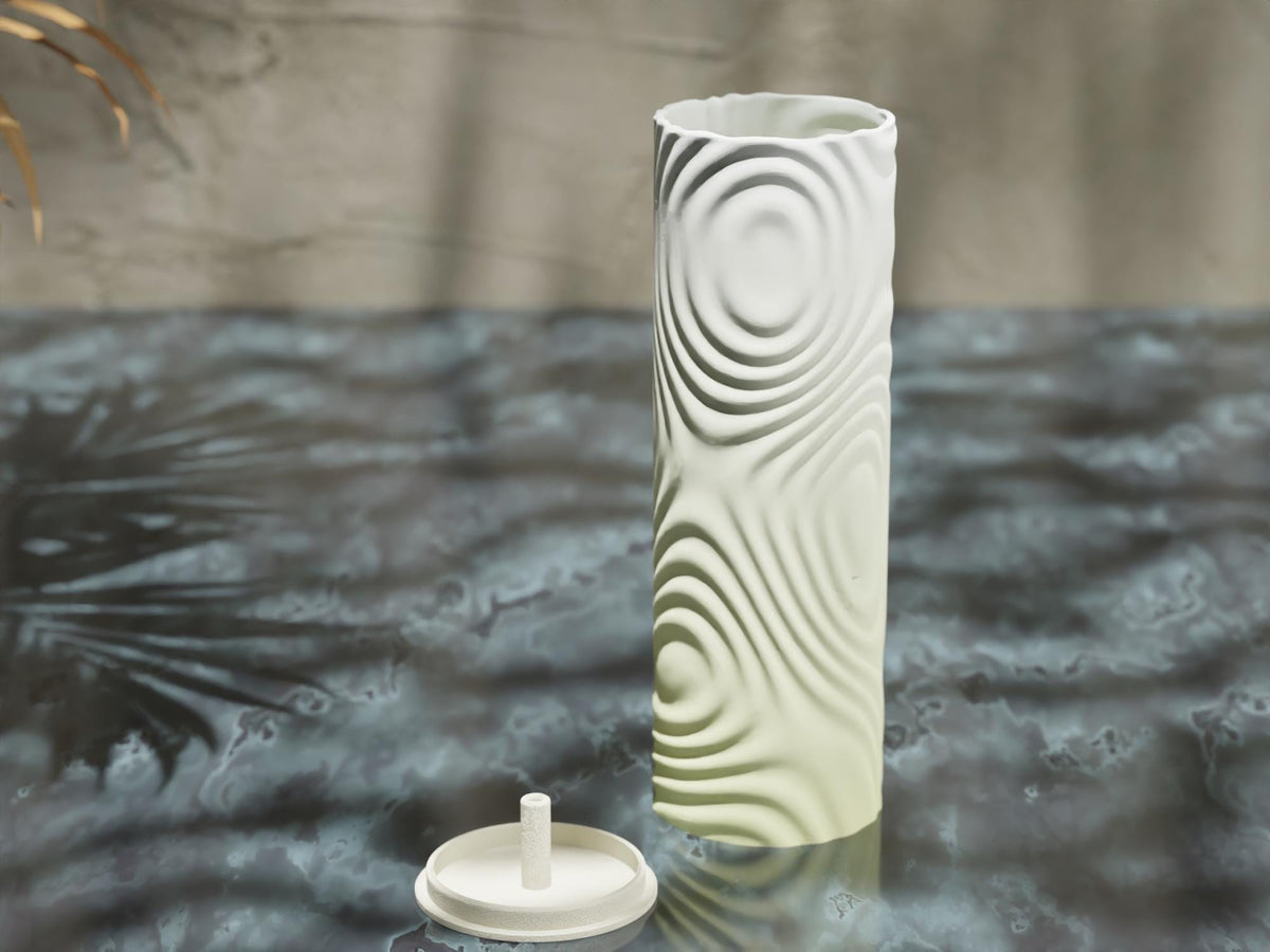 Waveform Incense Holder: Modern Meditation & Aromatherapy Burner