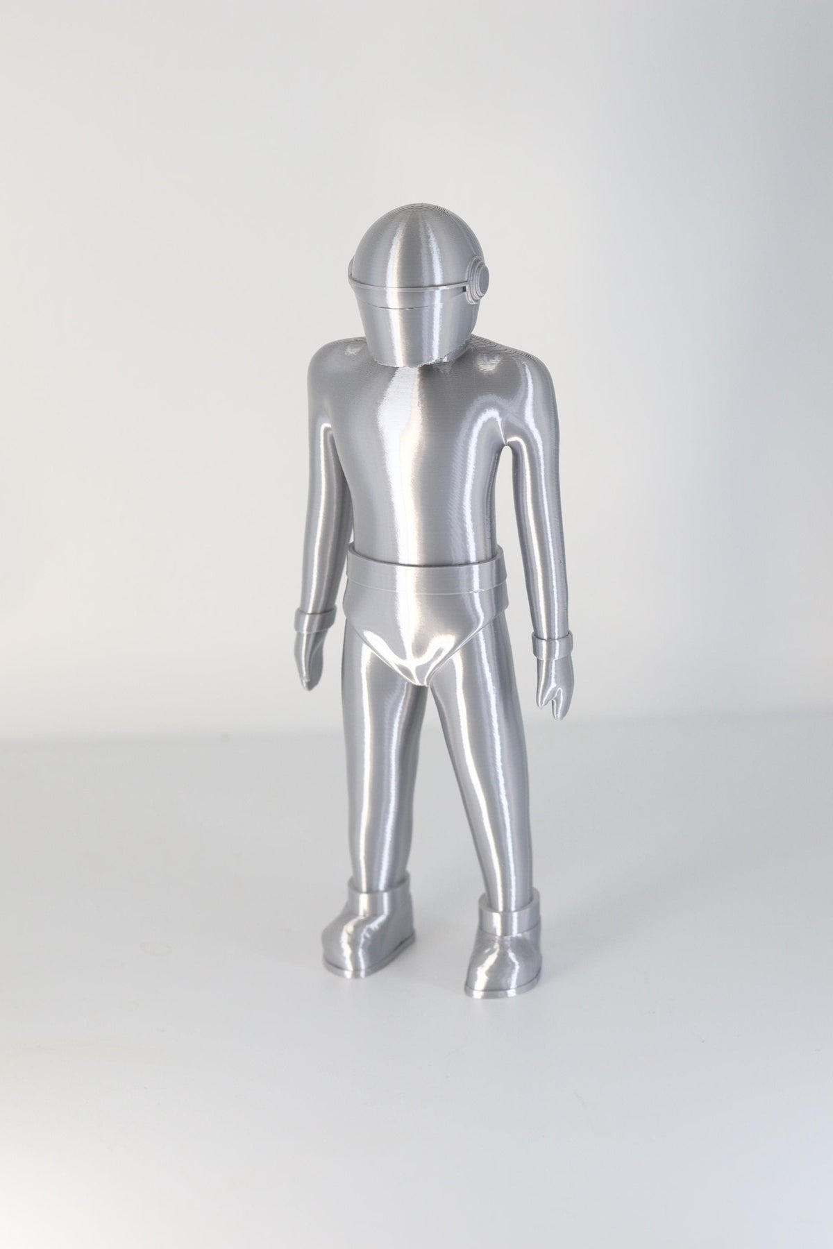 Gort The Robot The Day the Earth Stood Still Sci-Fi Figure Klaatu Barada Nikto Collectible 4 Inch Robot Toy