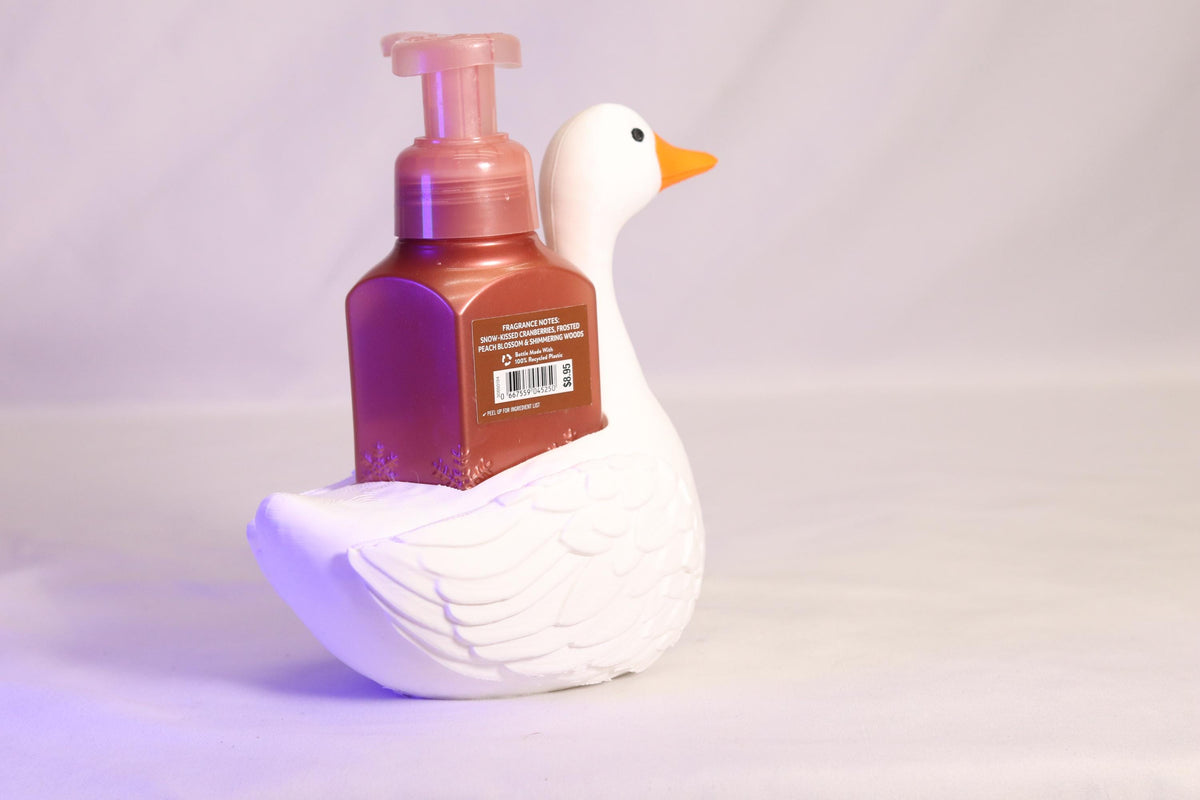 Goose Soap Holder for Bath and Body Works Foaming Soap Farmhouse Sink Decor