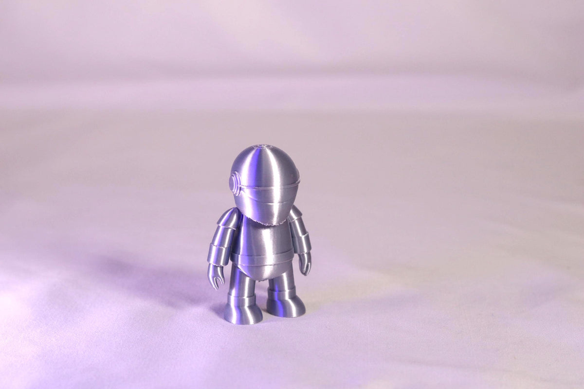 Gort The Robot Chibi Robot Figure Retro Sci Fi Desk Decor Collectible