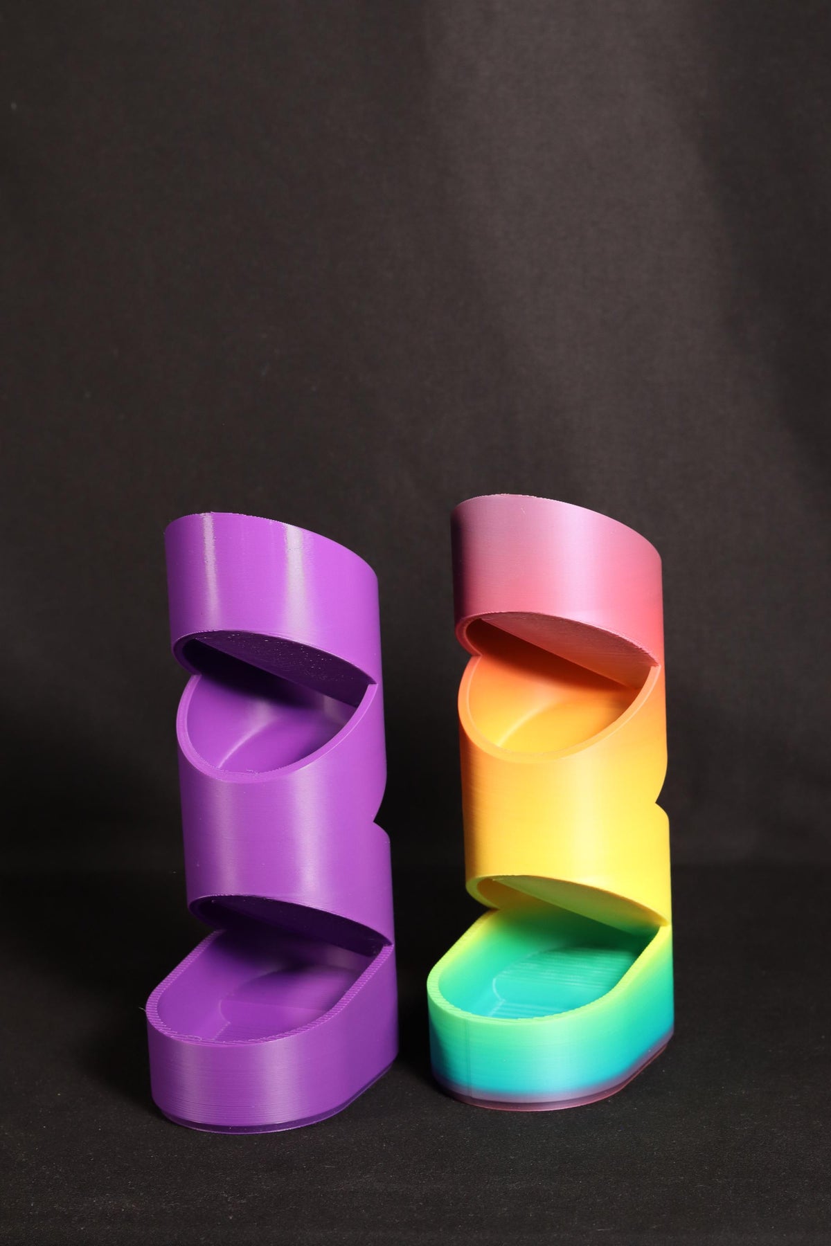 Spiral Dice Tower, 3D Printed RPG Gaming Accessory