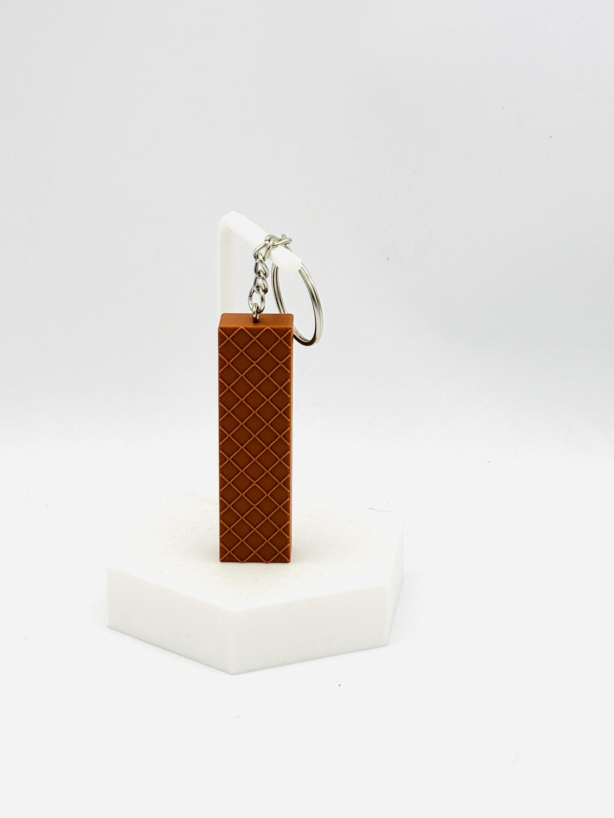 Nutty Buddy Keychain Fun Snack-Themed Accessory Unique Gift for Dessert Lovers Compact and Lightweight Novelty Keychain