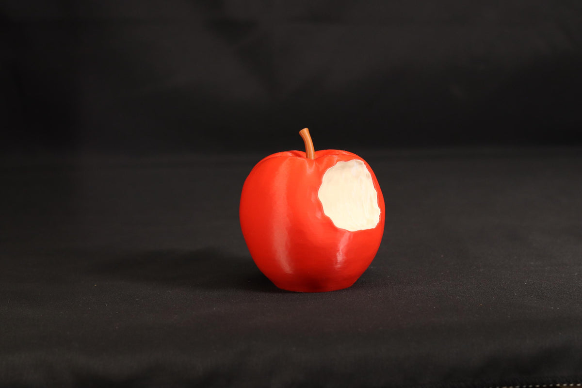 Bitten Apple Decor Fairy Tale Display Halloween Shelf Decoration