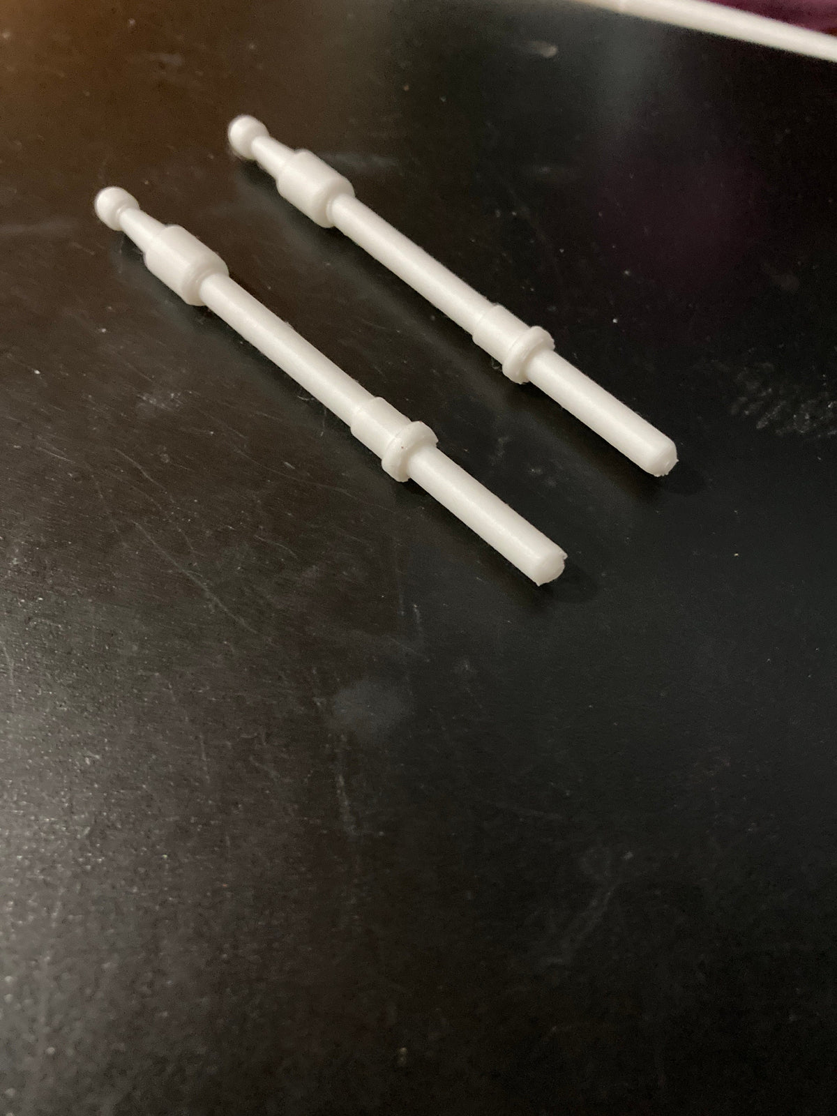 STAR WARS Kenner Republic Gunship Front Cannons, Vintage Replacement Part