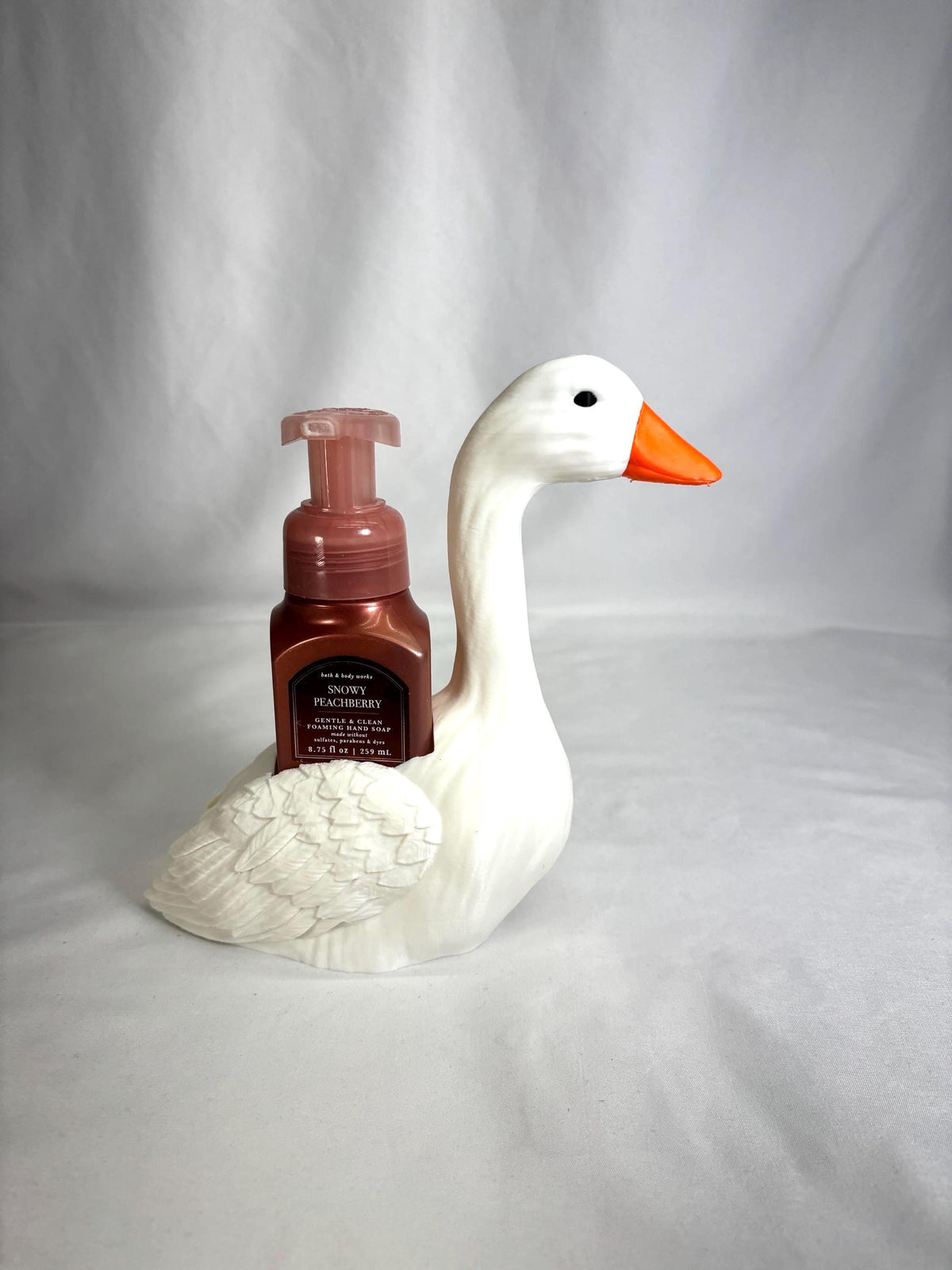 Goose Dish Soap Holder Farmhouse Kitchen Sink Decor