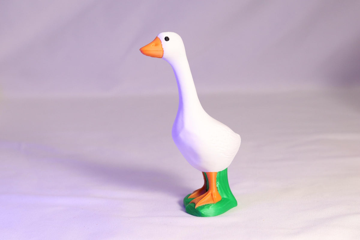 Desk Goose Sculpture Animal Decor Office Gift Home Display