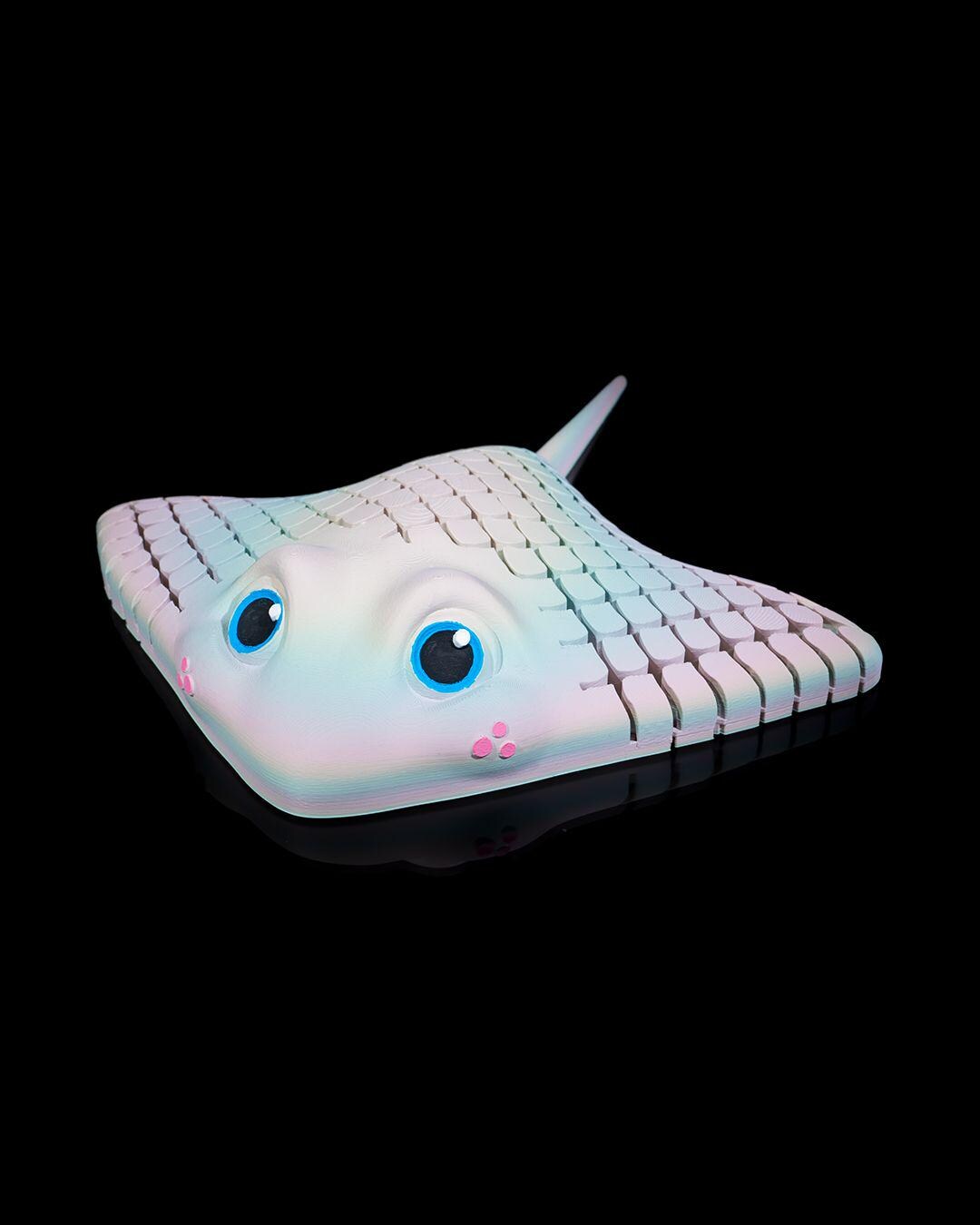lexi Manta Ray Toy Ocean Animal Fidget Desk Toy