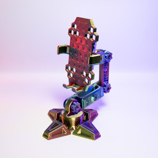 RoboArm Phone Holder Futuristic Desk Accessory