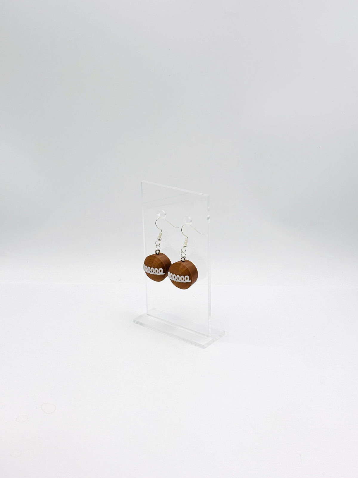 Chocolate Cupcake Earrings Snack Cake Jewelry Novelty Dessert Dangle Earrings