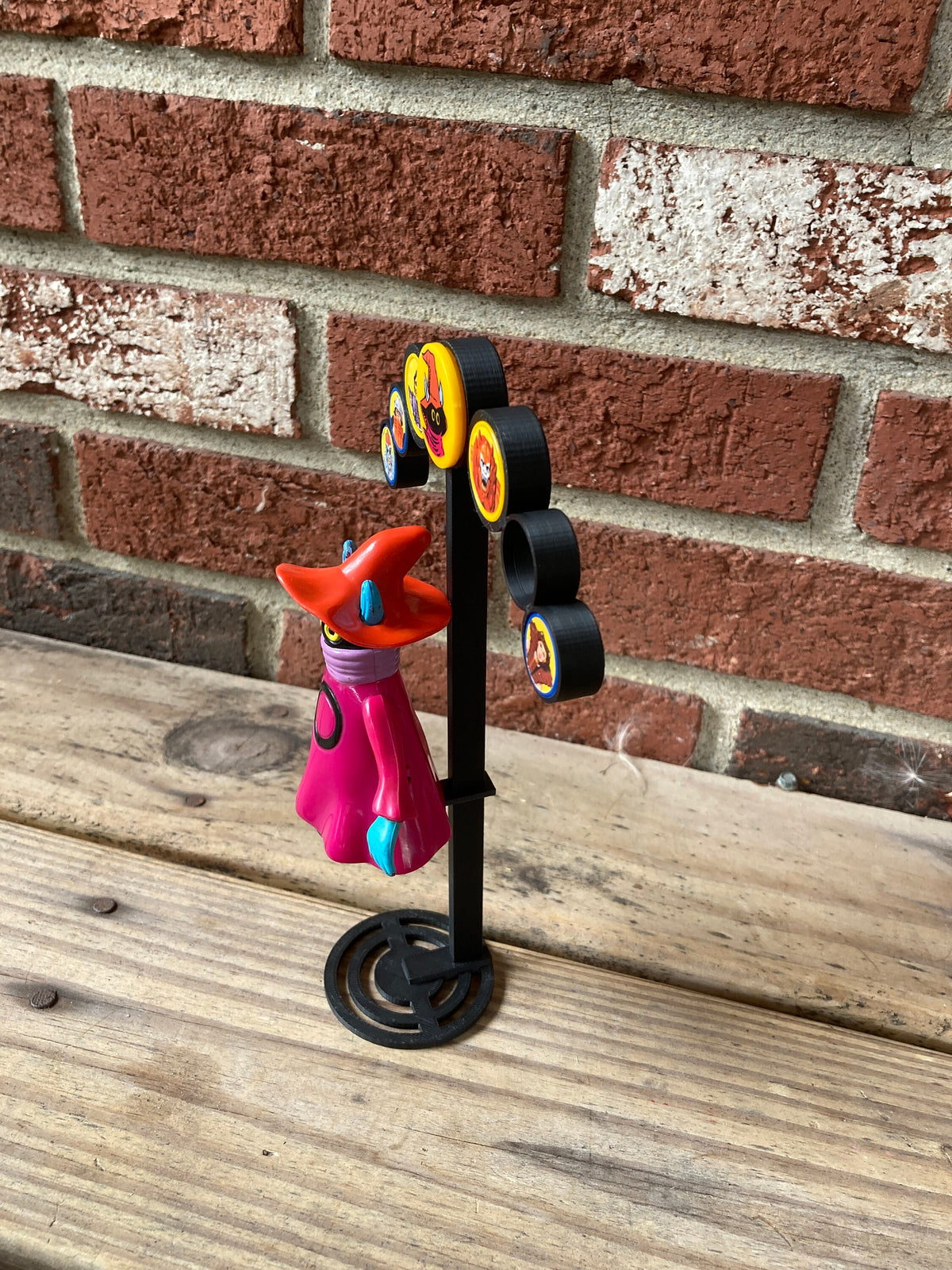 ORKO Floating Stand for MOTU Figures He-Man Collectible Display Masters of the Universe Action Figure Holder Unique Gift for Fans