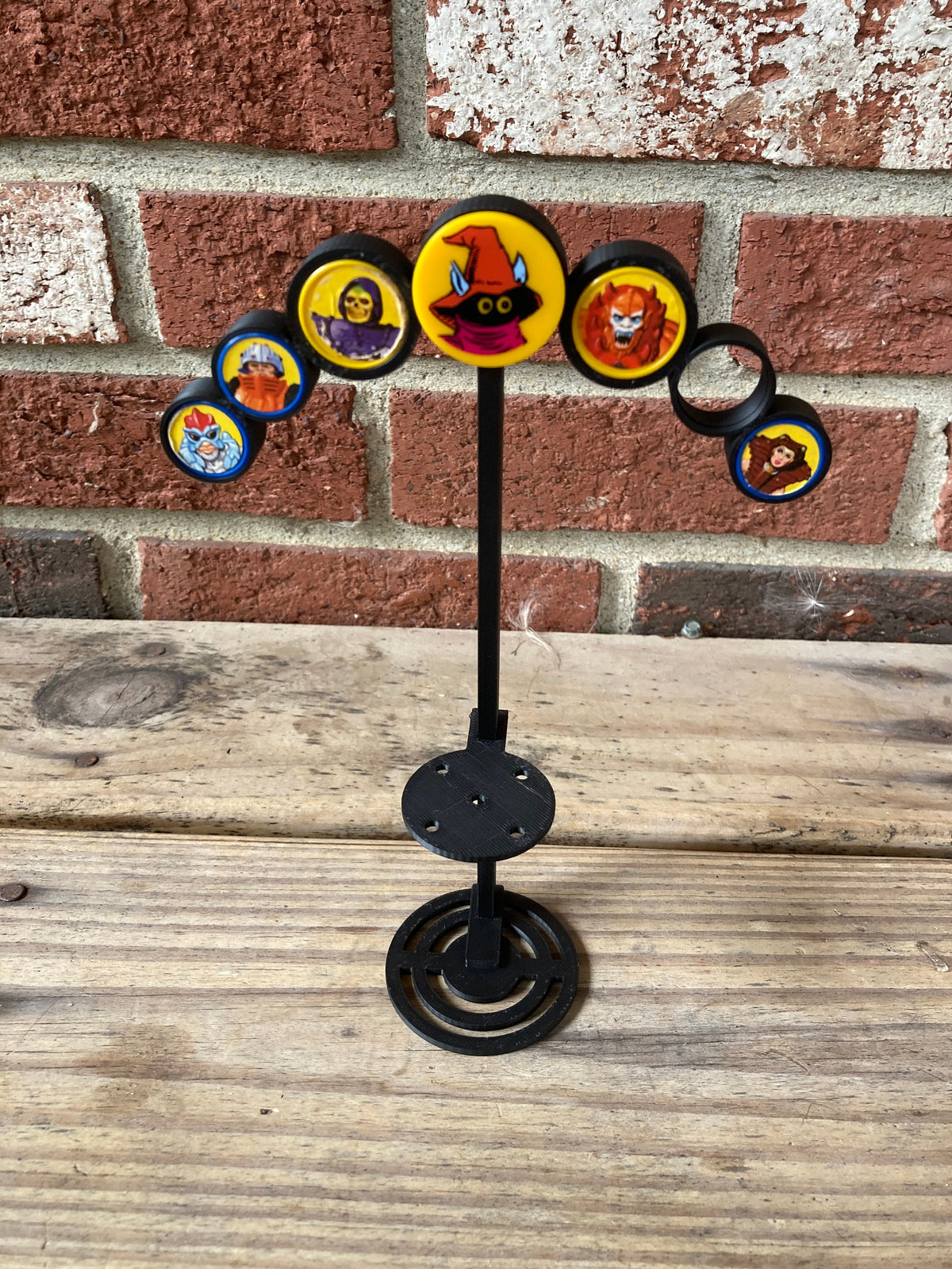 ORKO Floating Stand for MOTU Figures He-Man Collectible Display Masters of the Universe Action Figure Holder Unique Gift for Fans