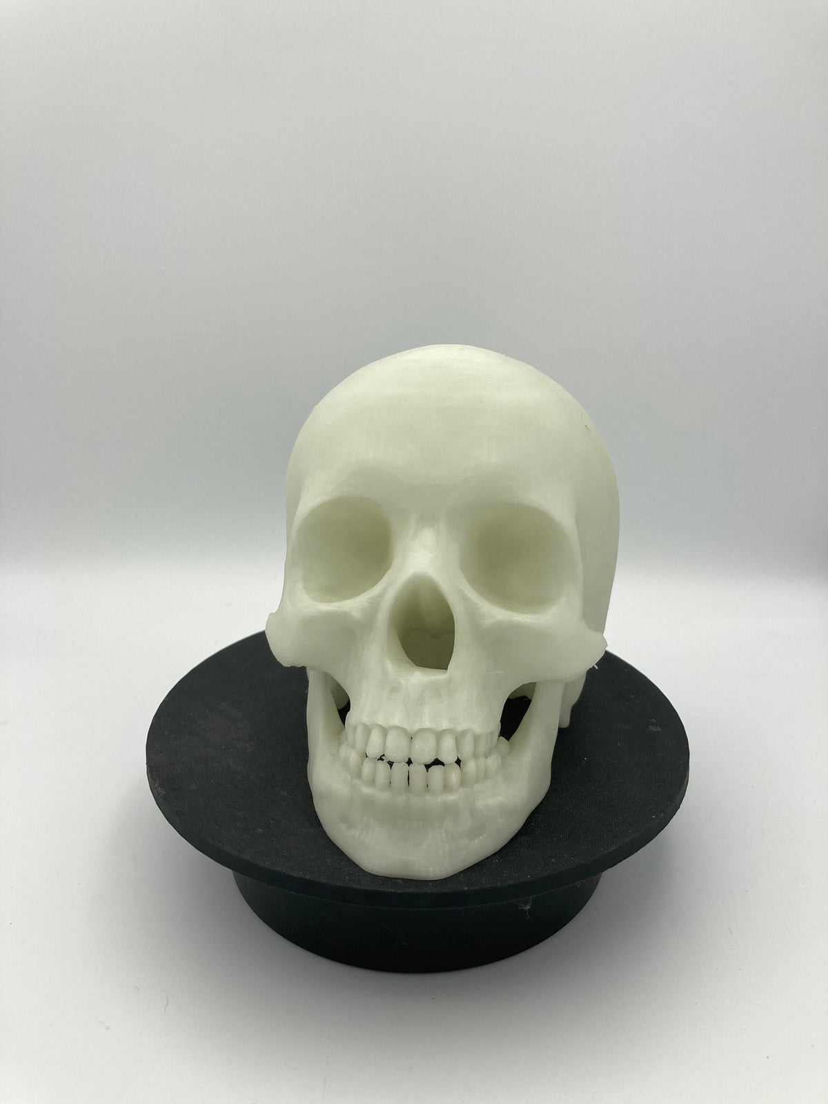 Skull Glow in the Dark Spooky Halloween Decor Skeleton Figurine Perfect Gift for Horror Fans Unique Collectible Skeleton Decor
