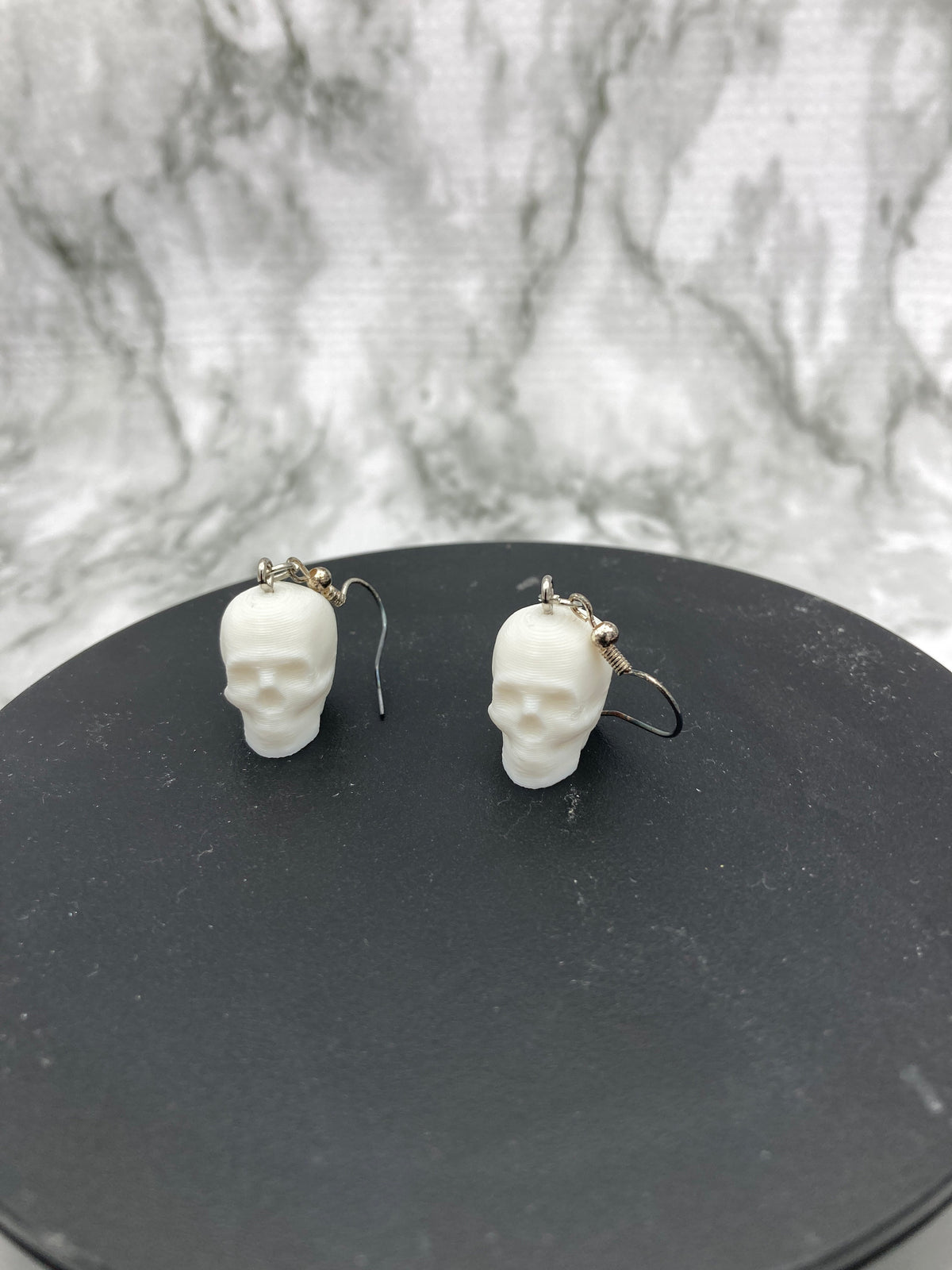 Skull Earrings Gothic Jewelry Unique Handmade Halloween Earrings Perfect Punk Rock Fashion Spooky Accessories Gift for Gothic Skull Lovers