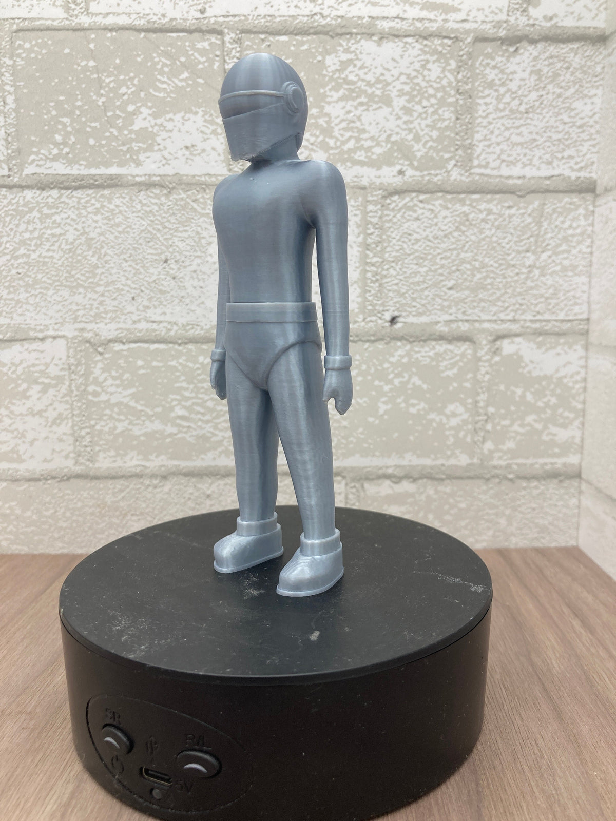 Gort From The Day the Earth Stood Still 3-D printed Gort The Robot Sci-Fi Robot Klaatu Barada NiktoRobot