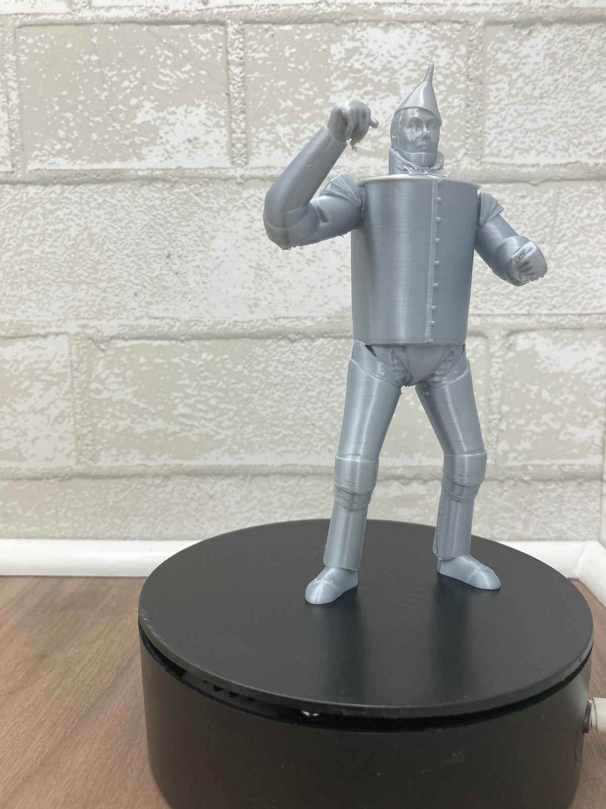Tin Man Gift Figurine Wizard of Oz Collectible Handmade Home Decor Unique Gift Idea Customizable Classic Movie Memorabilia 6 inches