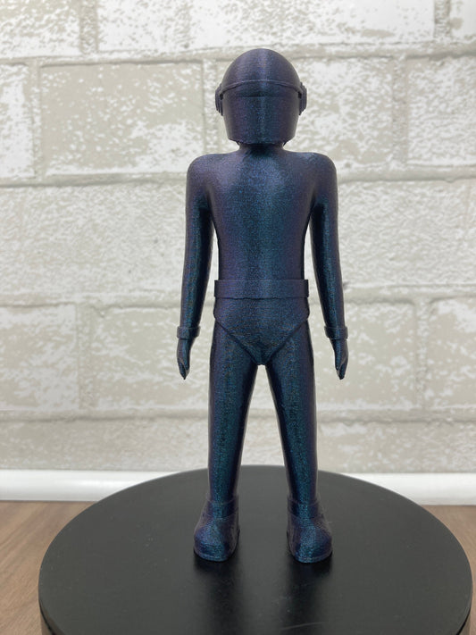 Gort From The Day the Earth Stood Still 3-D printed Gort The Robot Sci-Fi Robot Klaatu Barada Nikto burnt titanium special editionRobot