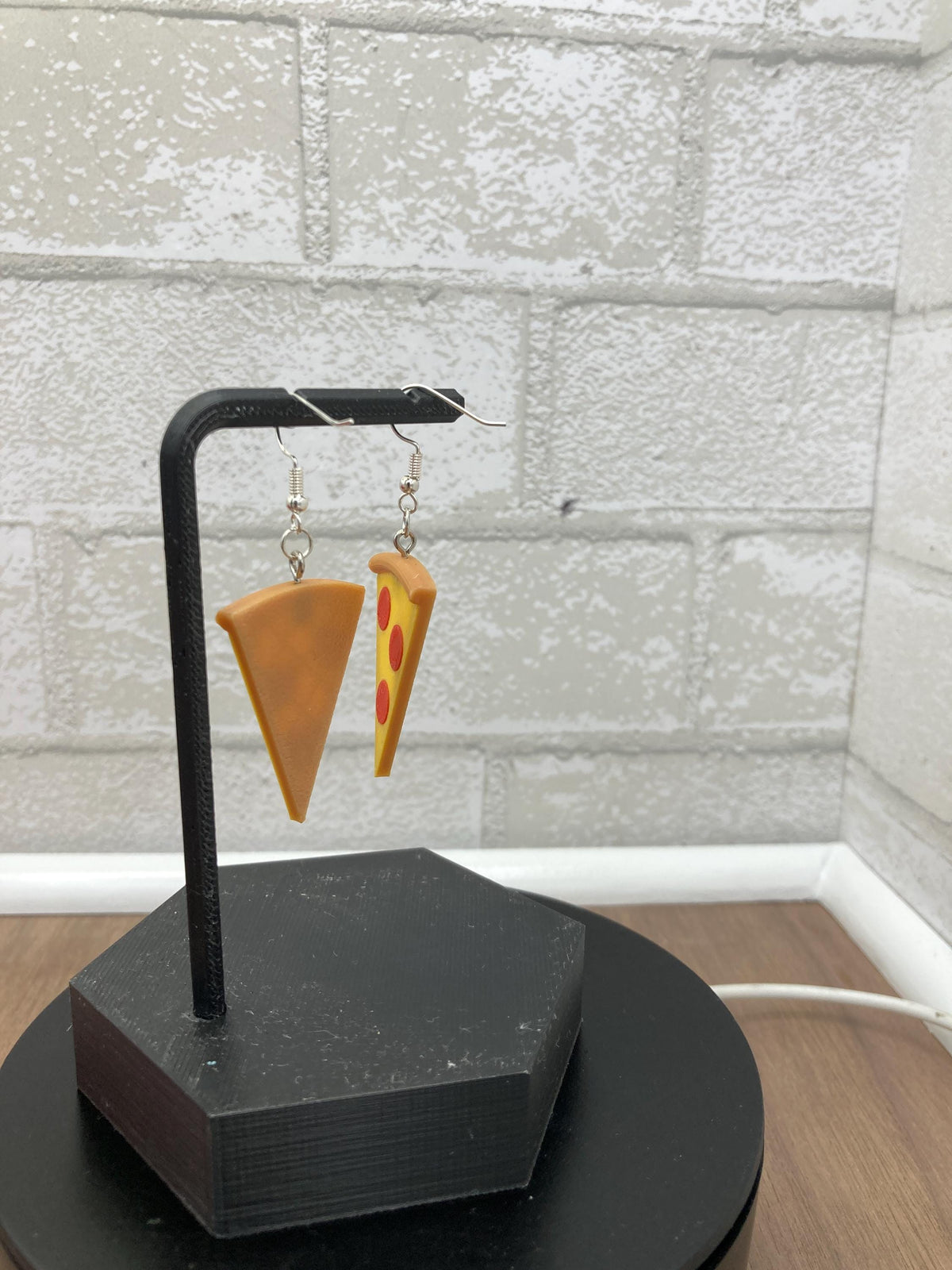 Pizza Earrings Fun Food Jewelry High Quality Miniature Earrings Perfect Gift for Pizza Lovers Unique Handmade Earrings