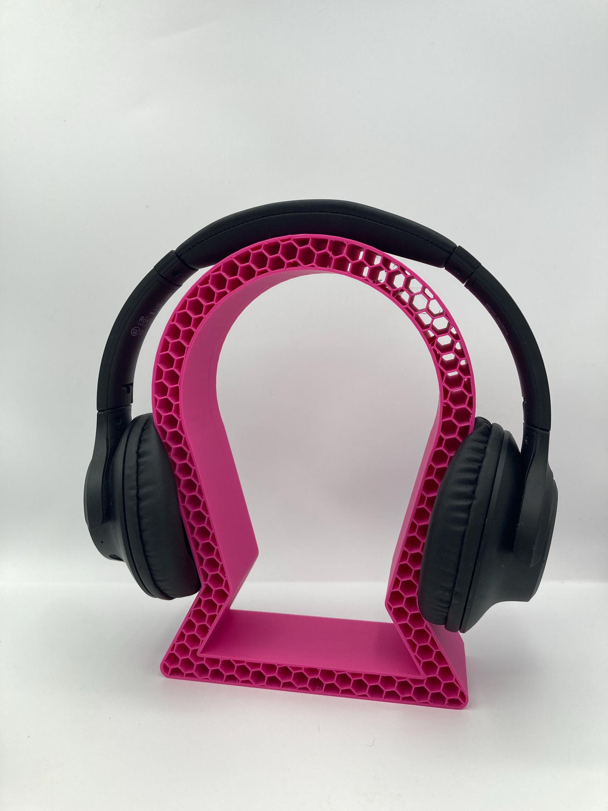 Headphone Stand Sleek and Modern Design Jesus Fish Headset Holder Perfect Desk Organization Unique Audio Accessory Display Stand Goldfish
