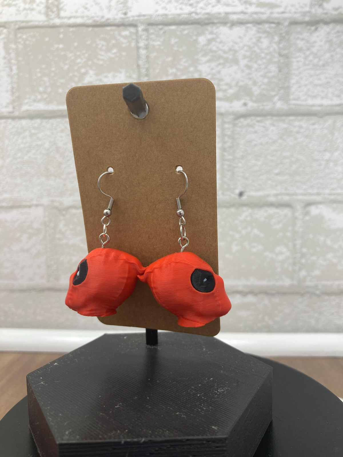Deadpool Earrings Marvel Jewelry High Quality Superhero Earrings Perfect Gift for Deadpool Fans Unique Handmade Earrings