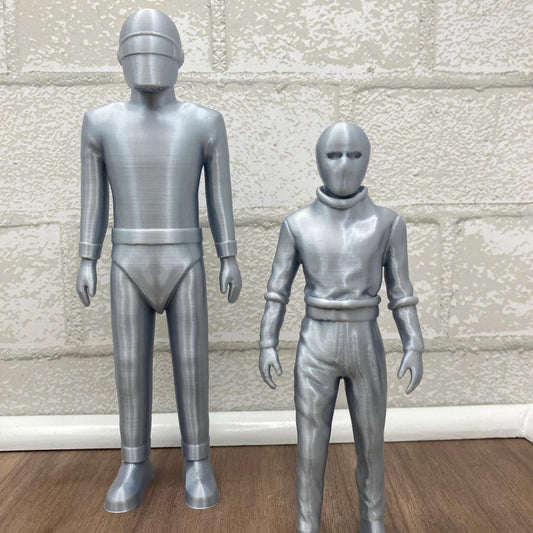 Klaatu and Gort Robot Detailed Decor The Day the Earth Stood Still Collectible Gort Klaatu Barada Nikto Robot Perfect Gift for Sci-Fi Fans