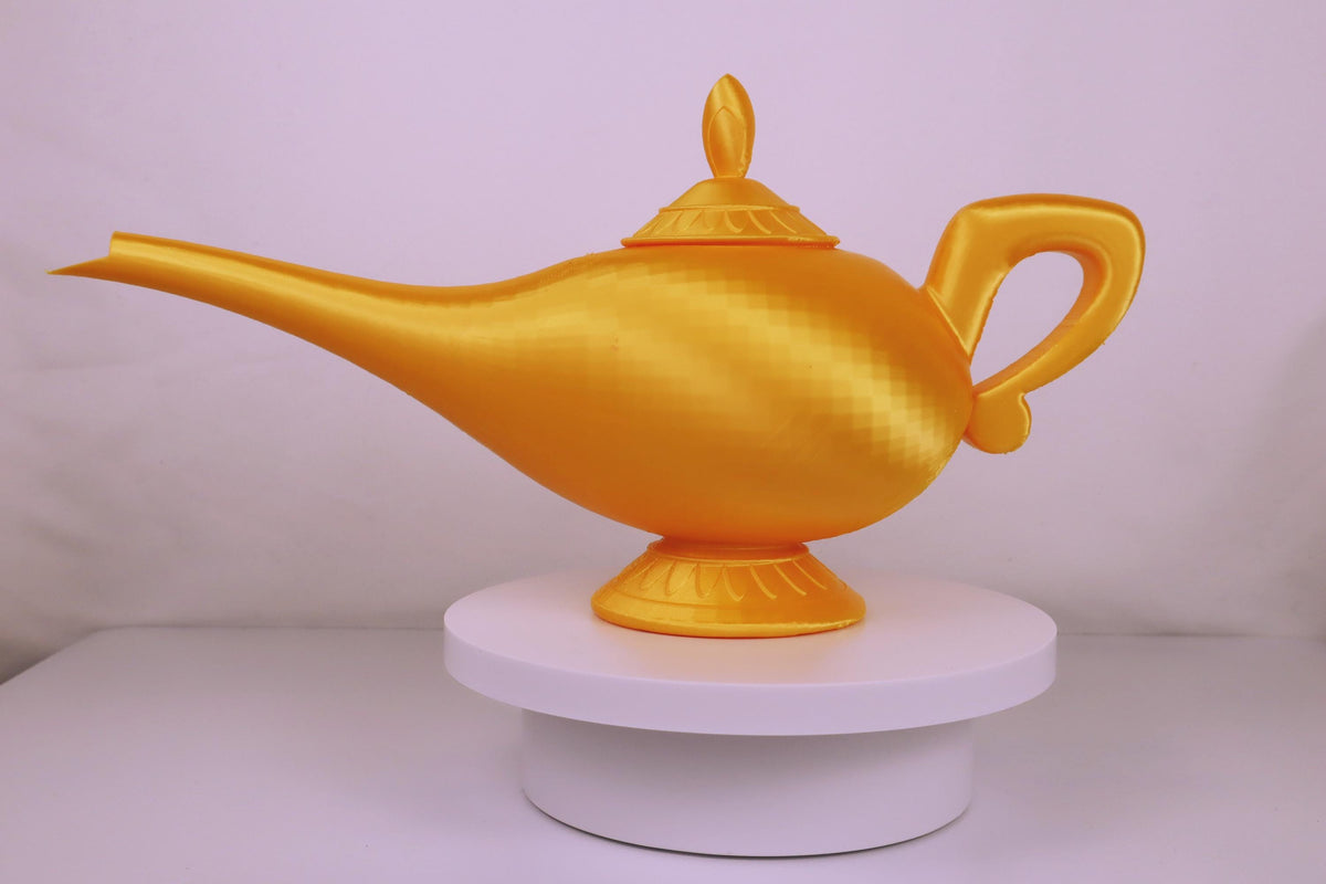 Magic Lamp Aladdin Inspired Lamp Unique Decor Disney Fans Gift Collectible Aladdin Lamp Home Decor Fantasy Room Decoration