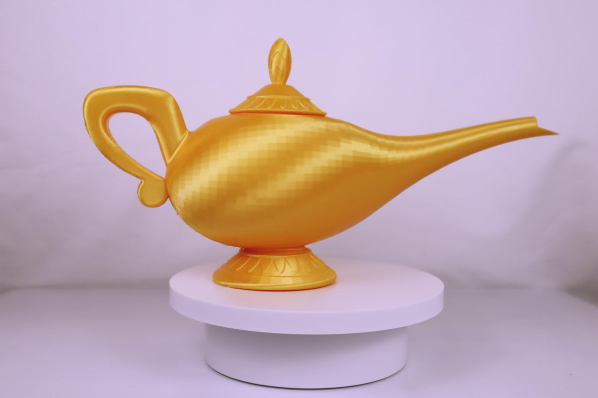 Magic Lamp Aladdin Inspired Lamp Unique Decor Disney Fans Gift Collectible Aladdin Lamp Home Decor Fantasy Room Decoration