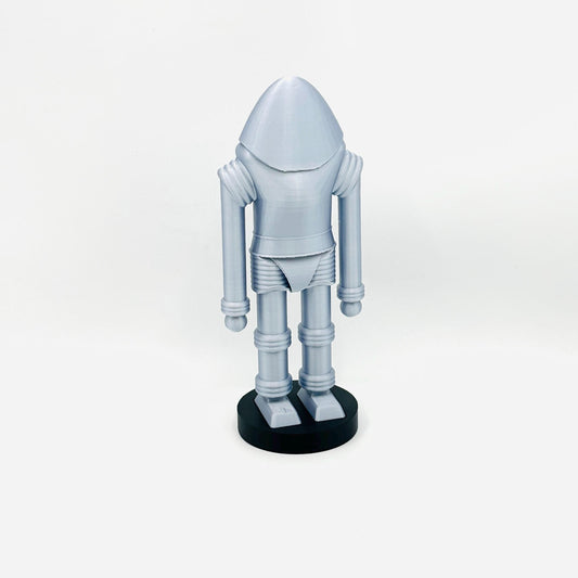 Earth vs. the Flying Saucers Robot With Base Sci-Fi Decor Retro Collectible Robot Unique Gift for Sci-Fi Fans Classic Movie Vintage