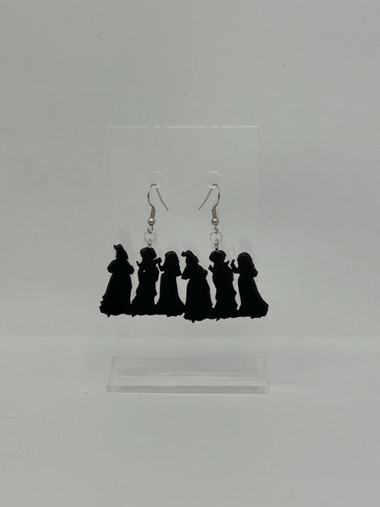 Sanderson Sisters Earrings Hocus Pocus Inspired Jewelry Witchy Halloween Earrings Perfect Gift for Fans Unique Handmade Halloween Accessory