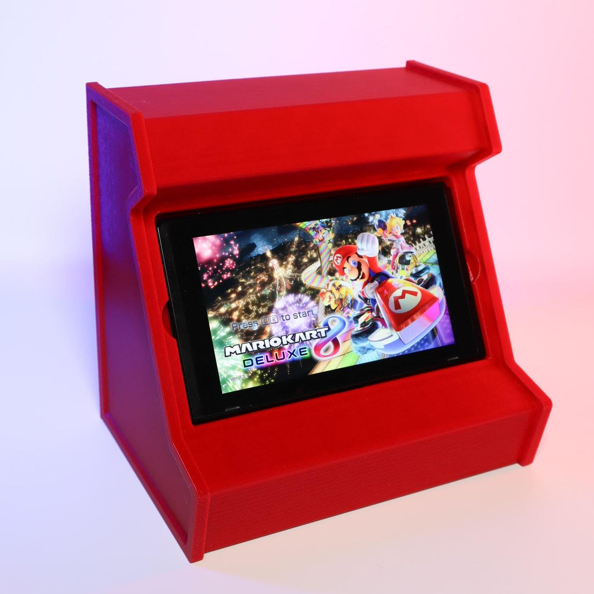 Nintendo Switch Arcade Stand Retro Gaming Accessory Portable Console Holder Perfect Gift for Gamers Unique Switch Display Stand Arcade Style