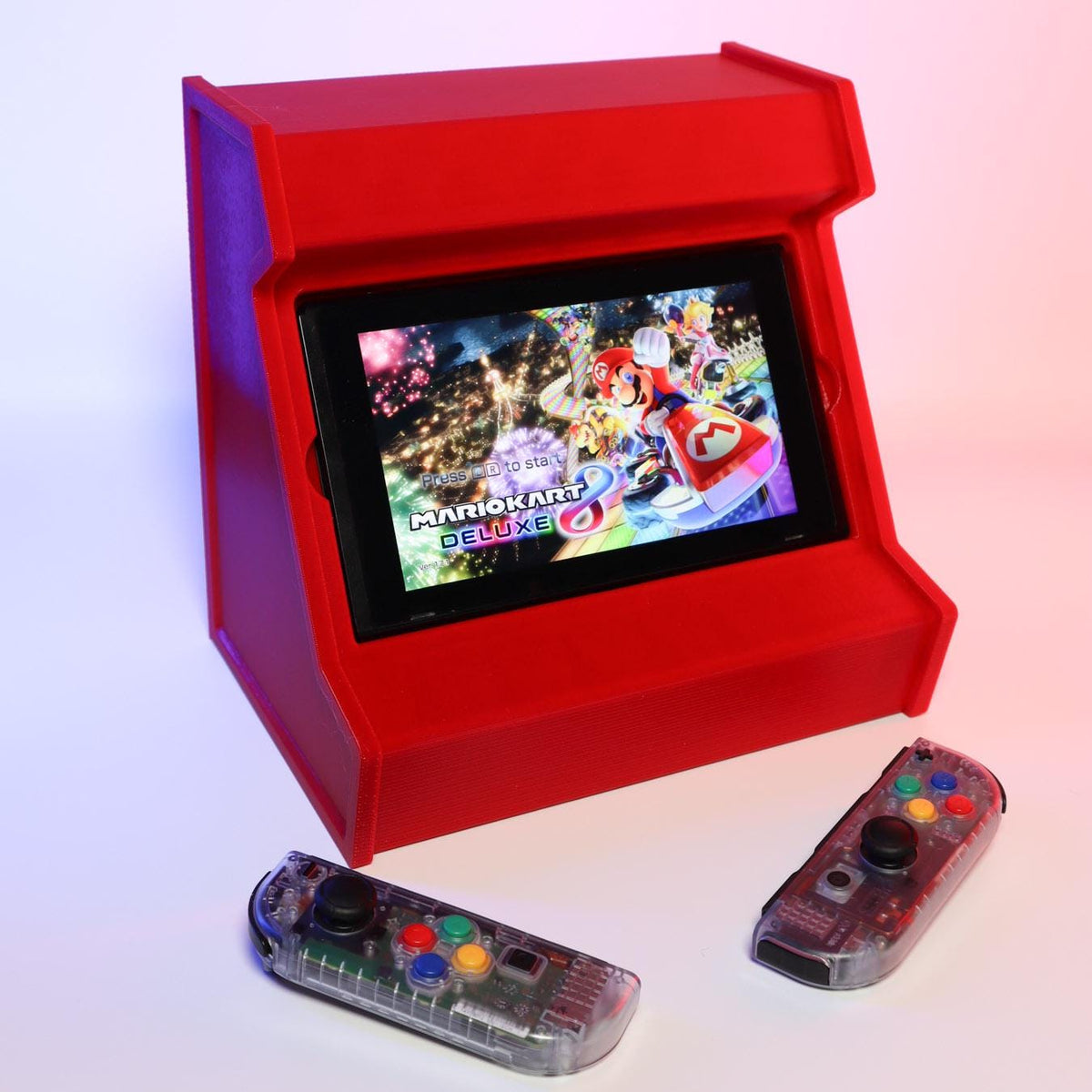 Nintendo Switch Arcade Stand Retro Gaming Accessory Portable Console Holder Perfect Gift for Gamers Unique Switch Display Stand Arcade Style