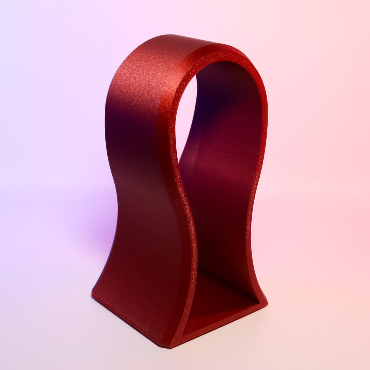 Sculptural Headphone Stand Unique Headset Holder Artistic Desk Decor Modern Headphone Display Perfect Gift for Gamers and Music Lovers