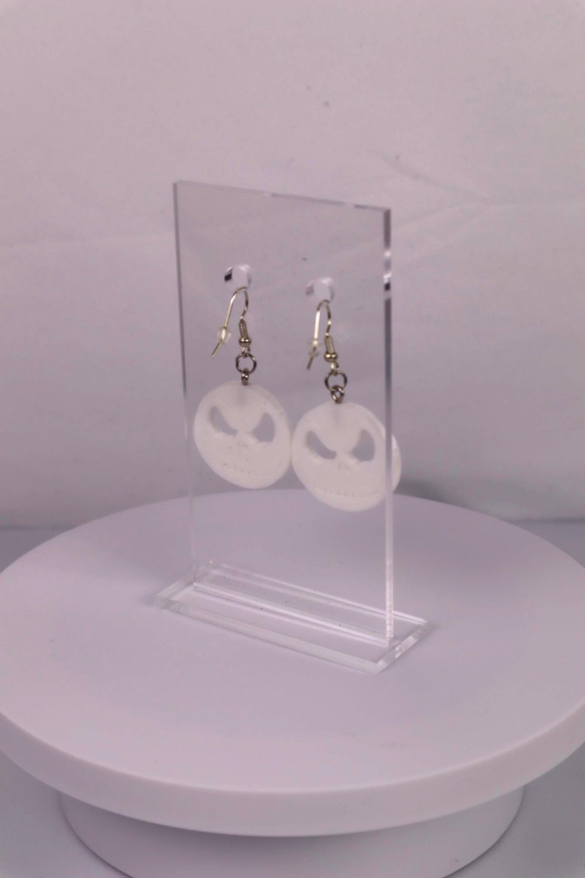 Jack Skellington Earrings Nightmare Before Christmas Inspired Jewelry Perfect Halloween Accessory Unique Gift for Fans Fun Gothic Earrings