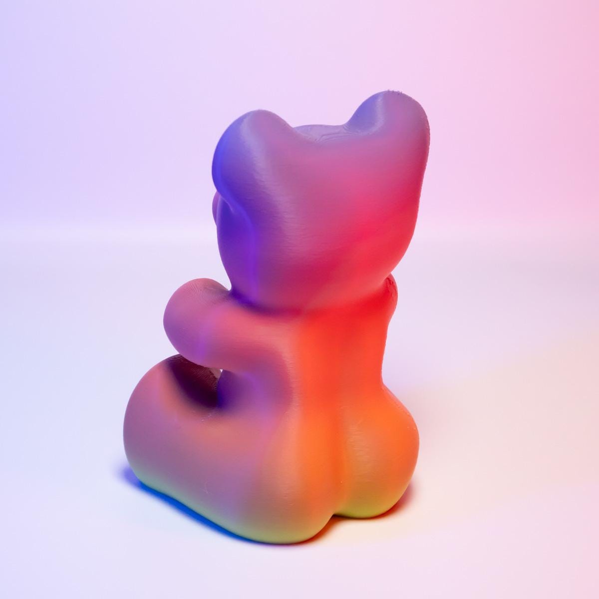 Thicc Bear Chunky Bear Figurine Fun Desk Decor Unique Animal Figurine Perfect Gift for Bear Lovers or Quirky Home Decor